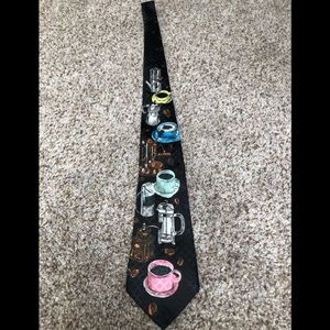 Vintage coffee tie